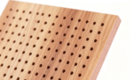 Wooden perforated decorative sound absorbing wall panels acoustic board for theater - 图片 4