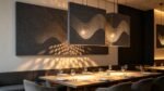 Decorative perforated polyester fiber panel sound absorbing wall panels for office - 图片 3