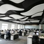 Decerative acoustic art sound blocking panels ceiling sound tiles for soundproofing