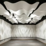 Decerative acoustic art sound blocking panels ceiling sound tiles for soundproofing - 图片 3