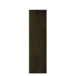 Smoked Oak Vertical Wood Slat Panels