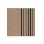 Artistic Lightweight Thermal Insulation Acoustic Wall Panel