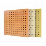 Modern Perforated Wood Acoustic Panels