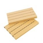 Grooved Wooden Acoustic Wall Panels