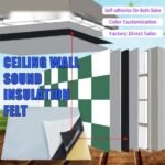 Soundproof Acoustic Material Wall Ceiling Soundproofing Damping Deadening Sound Insulation Felt Damping Sheet