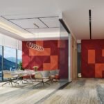 3D Maple Leaf Polyester Acoustic Panel