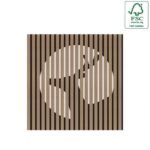 Slatted Wood Decorative Painting