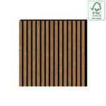 Akupanel 60cm Acoustic Slat Wood Panels