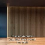 Classic Acoustic Oak Slat Wall Panel For Wall - 图片 2