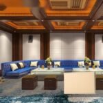 Fabric Covered Panels For Reception Room - 图片 2