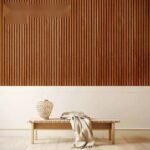 Brazil Rosewood Slatted Timber Wall Panels - 图片 2