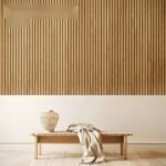 Yellow Oak Timber Slat Panels For Room - 图片 2