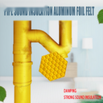 Aluminum Foil Soundproof Water Pipes Sound Insulation Soundproofing Sound Proof Felt - 图片 2