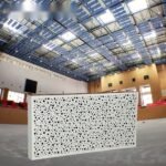 Suspended sound dampening panels sound baffles soundproof ceiling tiles acoustic panels for office - 图片 2