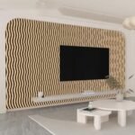 Curved Corrugated Slatted Acoustic Panels - 图片 2