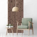 Irregularly Shaped Wood Slat Wall Panel - 图片 2