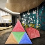 3D Triangle PET Acoustic Panel - 图片 2