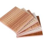 Wooden perforated decorative sound absorbing wall panels acoustic board for theater - 图片 4