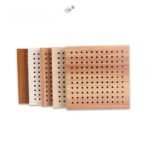 Wooden perforated decorative sound absorbing wall panels acoustic board for theater - 图片 5